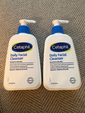 Cetaphil Daily Facial Cleanser Bundle NWT